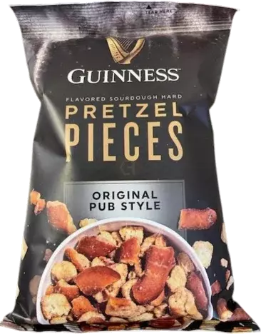Guinness Pretzels Pub Style Cheese Bag