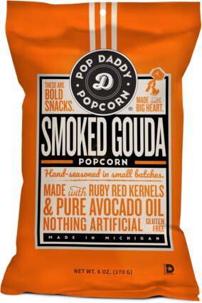 Pop Daddy Smoked Gouda Popcorn