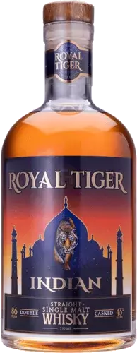 Royal Tiger Double Cask Single Malt Indian Whisky