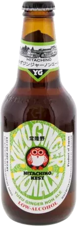 Kiuchi Brewery Hitachino Yuzu Ginger Non Alcoholic Ale Beer