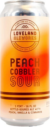 Loveland Peach Cobbler Sour Ale
