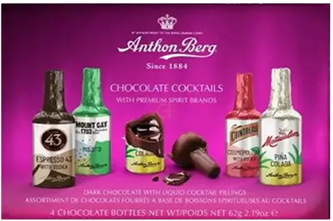 Anthon Berg Cocktail Filled Assorted Piece Gift