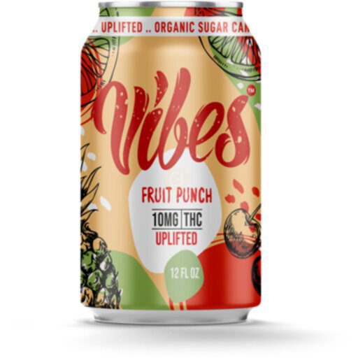 Vibes Fruit Punch 10mg Thc 12OZ - Top Ten Liquors, Minneapolis MN