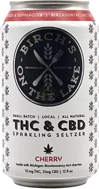 Birch's On The Lake Cherry 10mg Thc 15mg Cbd
