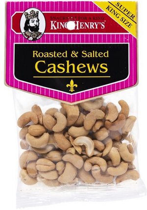 King Henry's Roasted & Salted Cashews