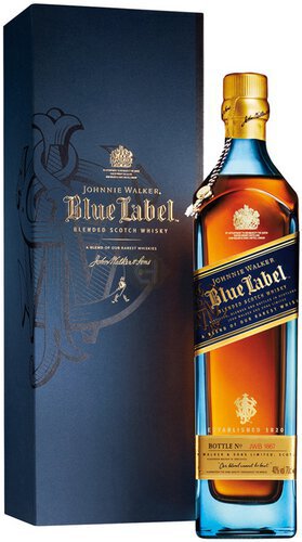Johnnie Walker Blue Blended Scotch Whisky La Skyline Ltd Ed