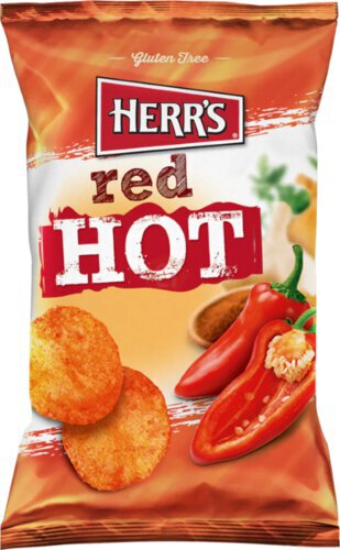 Herr's Redd Hot Medium Chips