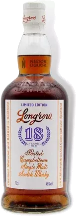 Longrow Year Peated Campbeltown Single Malt Scotch Whisky