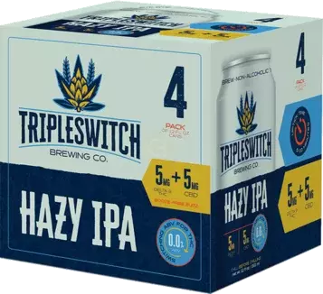 Tripleswitch Hazy Ipa 5mg Thc 5mg Cbd
