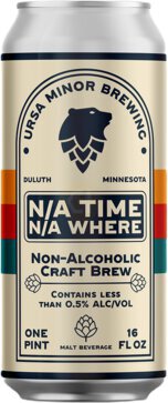 Ursa Minor Brewing N A Time N A Where Non Alcoholic Cream Ale