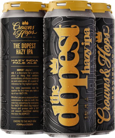 Crowns & Hops The Dopest Hazy Ipa