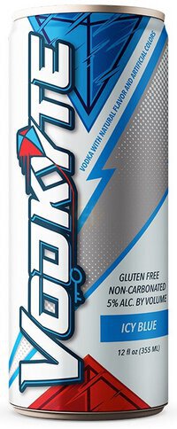 Vodkyte Vodka Icy Blue Wtih Coconut Water