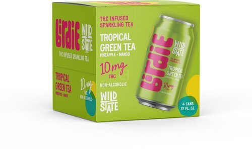 Wild State Birdie Trop Green Tea 10mg Thc