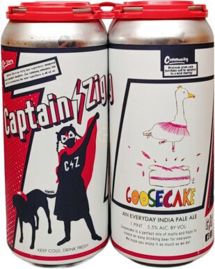 Captain Zig Goose Cake IPA Single