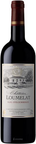 Chateau Loumelat Blaye Cotes De Bordeaux France