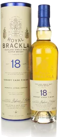 Royal Brackla Single Malt Scotch Sherry Cask Aged Years