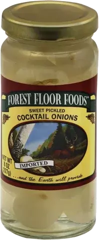 Forest Floor Foods Sour Cocktail Onion Jar