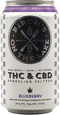 Birch's On The Lake Blueberry 10mg Thc 15mg Cbd
