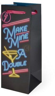 True Logo Make Mine Double Gift Bag