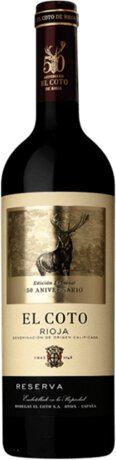 El Coto 50th Anniversary Rioja Tampranillo Reserva