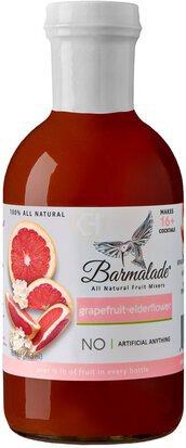 Barmalade Grapefruit Elderflower Mixer Bar Item Texas