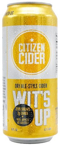 Citizen Cider Wits Up Dry Ale Style Cn