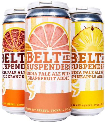 Buckledown Fruited Belt And Suspender