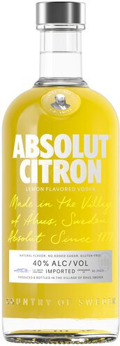 ABSOLUT CITRON VODKA