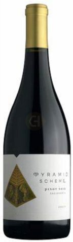 Pyramid Scheme Sonoma County California Pinot Noir Red Wine