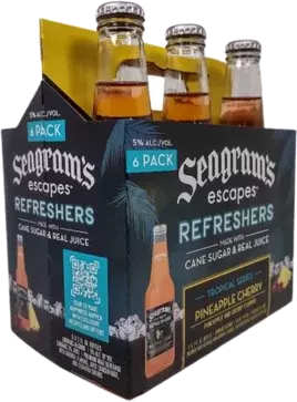 Seagrams Refreshers Pine Cherry Sing