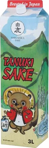 HAKUSHIKA TANUKI JUNMAI SAKE 3 LITER