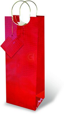 Wrap Art Glossy Red Foil Squares