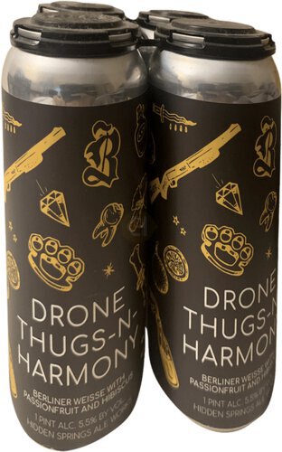 Hidden Springs Drone Thugs N Harmony 4 Pack Cans
