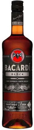 Bacardi Rum Black 1l Btl