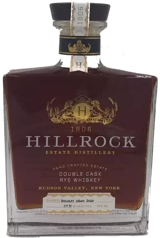 Hill Rock Estate Distillery Double Cask Rye Whiskey Holiday Dram