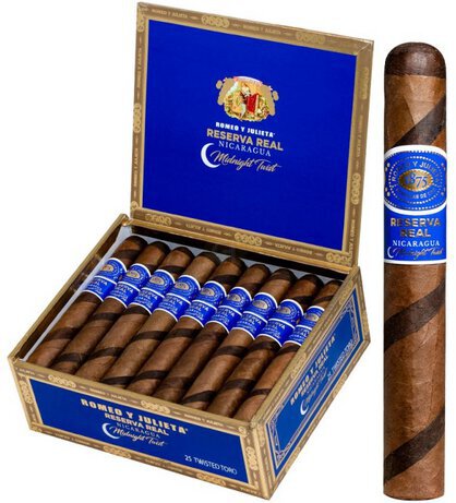 Ryj Reserva Real Nicaragua Midnight Twist Twisted Toro