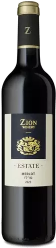 Zion Winery Estate Erez Merlot Kosher Galilee