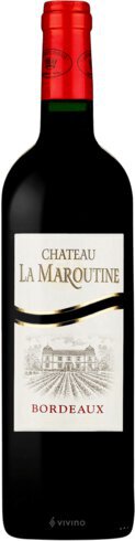Chateau La Maroutine Bordeaux Single Glass