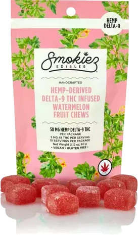 Smokiez Watermelon Thc Gummies 10pc