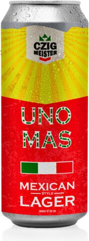 Czig Meister Uno Mas Mexican Lager Limited Release