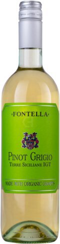 Fontella Organic Pinot Grigio .750 Ml