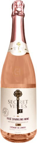 Secret Vines Cremant Limoux Brut Rose
