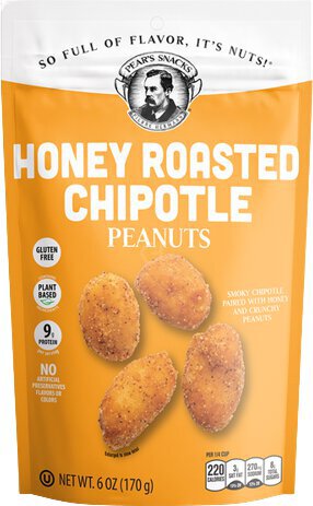 Pears Snacks Honey Roasted Chipotle Peanuts
