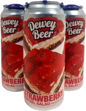Dewey Strawberry Pretzel Salad Gose