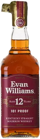 Evan Williams Years Old Red Label 101 Proof Japan