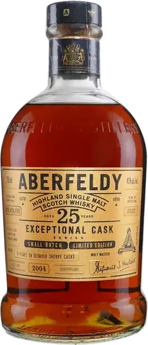 Aberfeldy Exceptional Cask Series Year Oloroso Cask Finish Highland Single Malt Scotch Whisky