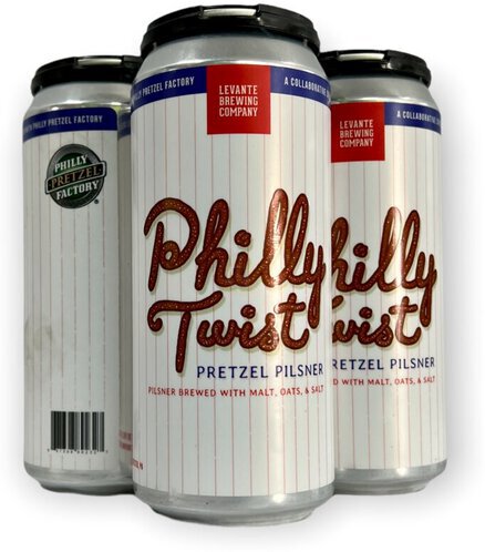 Levante Philly Twist Salted Pretzel Lager