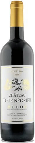 Red Wine Chateau Tour Negrier Medoc Grand Vine De Bordeaux