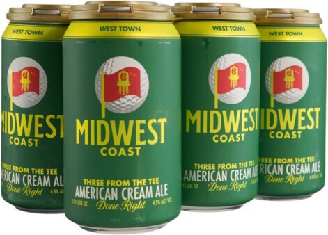 Midwest Coast Brewing Three From The Tee Cream Ale