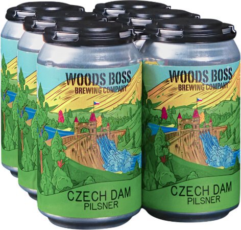 Woods Boss Brewing Czech Dam Pilsner